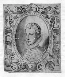 graverat porträtt
